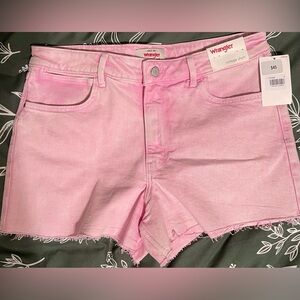 NWT Wrangler Women's Mid-Rise Vintage Denim with Frayed Hem Size 8 MSRP $45